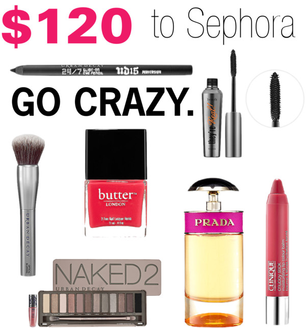 Want $120 to spend at Sephora?