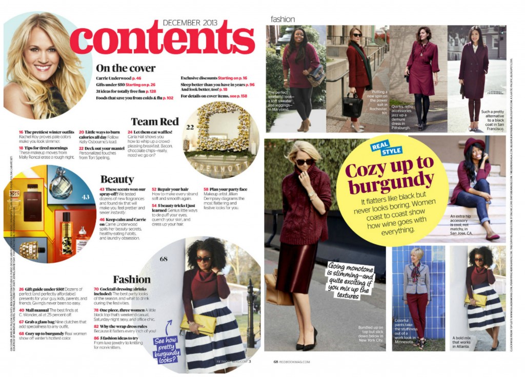 Redbook Magazine Feature Collage